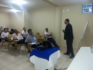Vereador Lulinha (PEN) participando de Congresso em Aracaju. (Foto: Reprodução/Redes Sociais)