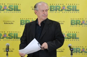 Ministro da Educação, Renato Janine Ribeiro (MARCOM)