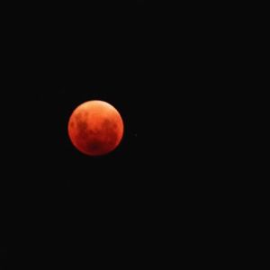 Lua de sangue (Foto: Luara Potiguara)